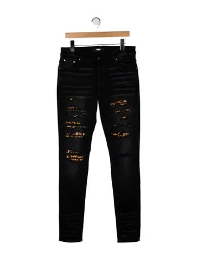 Pre-owned Amiri Skinny Jeans In Black
