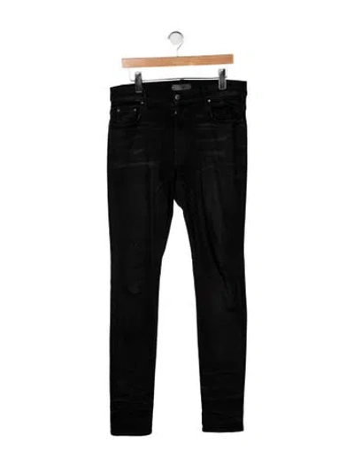 Pre-owned Amiri Skinny Jeans In Black