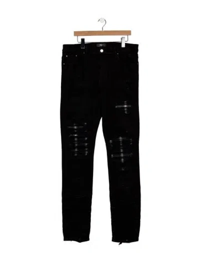 Pre-owned Amiri Skinny Jeans In Black