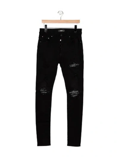 Pre-owned Amiri Skinny Jeans In Black