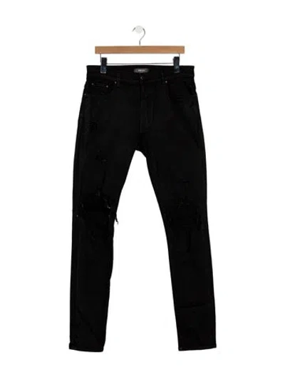 Pre-owned Amiri Skinny Jeans In Black