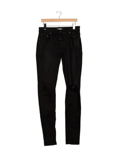 Pre-owned Amiri Skinny Jeans In Black