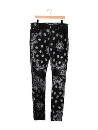 Pre-owned Amiri Skinny Jeans In Black