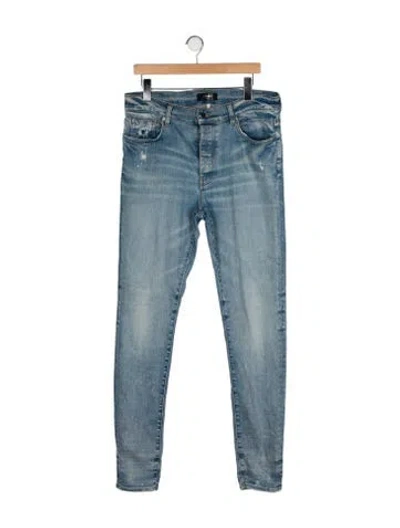 Pre-owned Amiri Skinny Jeans In Blue