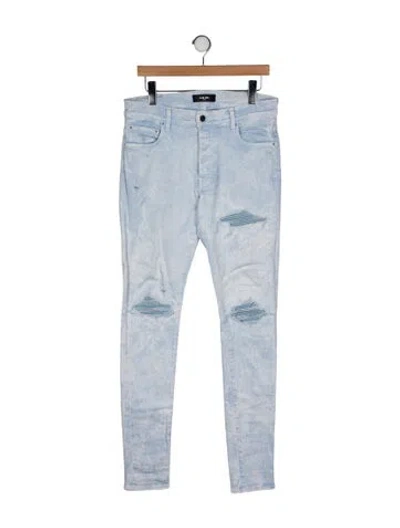 Pre-owned Amiri Skinny Jeans In Blue