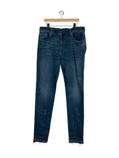 Pre-owned Amiri Skinny Jeans In Blue