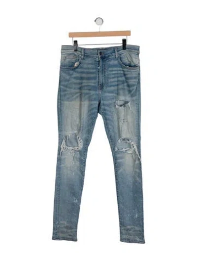 Pre-owned Amiri Skinny Jeans In Blue