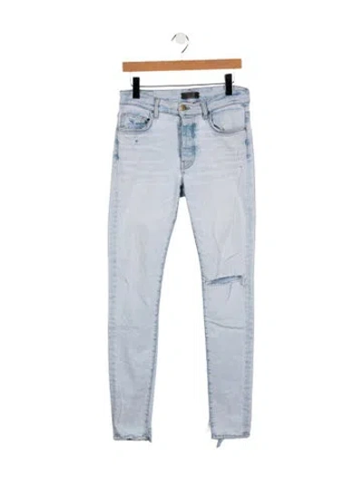 Pre-owned Amiri Skinny Jeans In Blue
