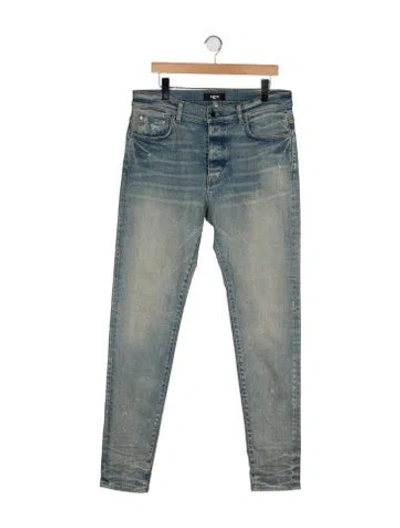 Pre-owned Amiri Skinny Jeans In Blue