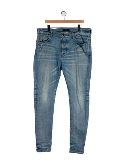 Pre-owned Amiri Skinny Jeans In Blue
