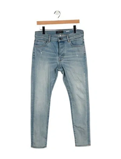 Pre-owned Amiri Skinny Jeans In Blue
