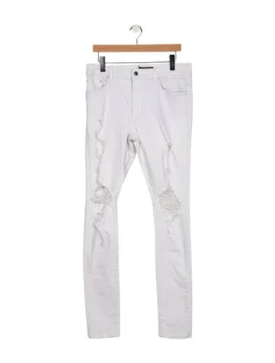 Pre-owned Amiri Skinny Jeans In Blue