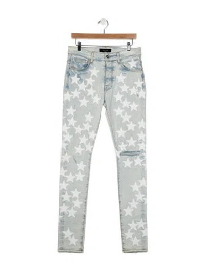 Pre-owned Amiri Skinny Jeans In Blue