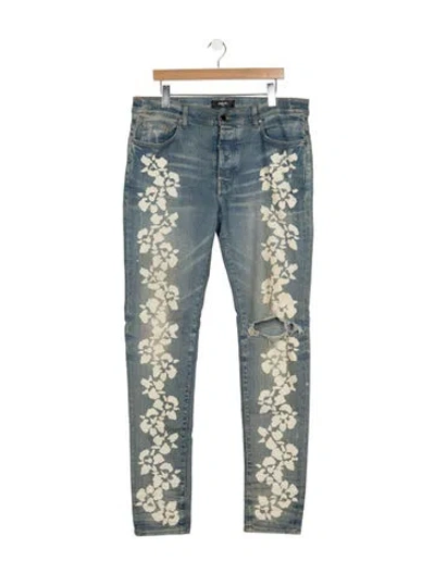 Pre-owned Amiri Skinny Jeans In Blue