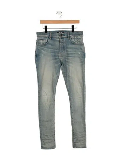 Pre-owned Amiri Skinny Jeans In Blue