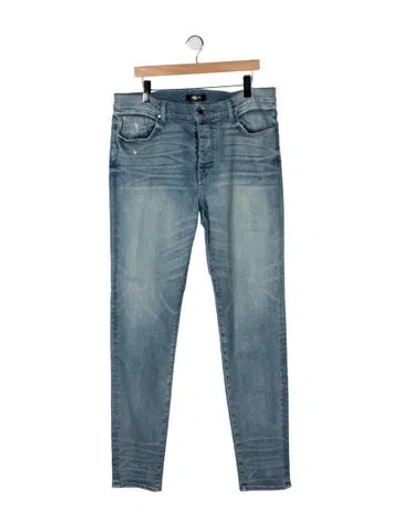 Pre-owned Amiri Skinny Jeans In Blue