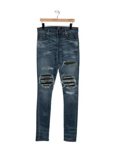 Pre-owned Amiri Skinny Jeans In Blue