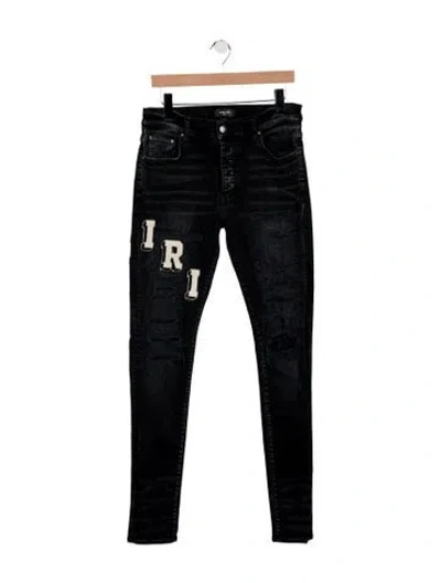 Pre-owned Amiri Skinny Jeans In Blue