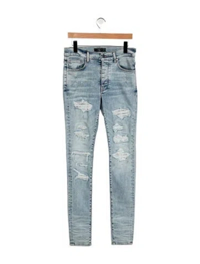 Pre-owned Amiri Skinny Jeans In Blue