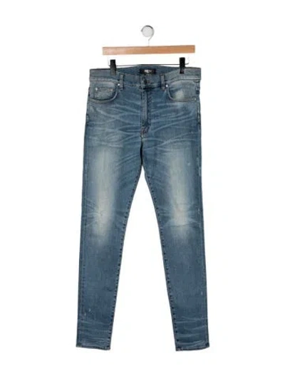 Pre-owned Amiri Skinny Jeans In Blue