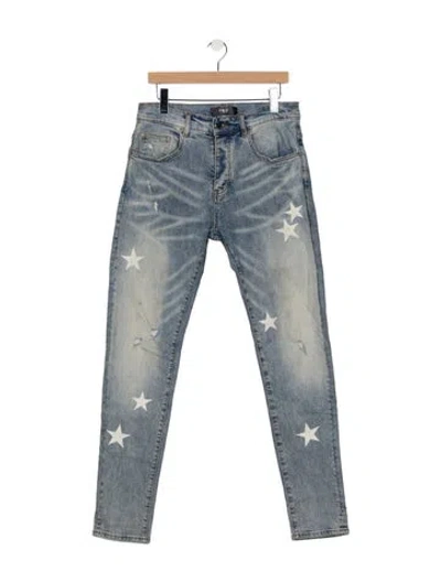 Pre-owned Amiri Skinny Jeans In Blue