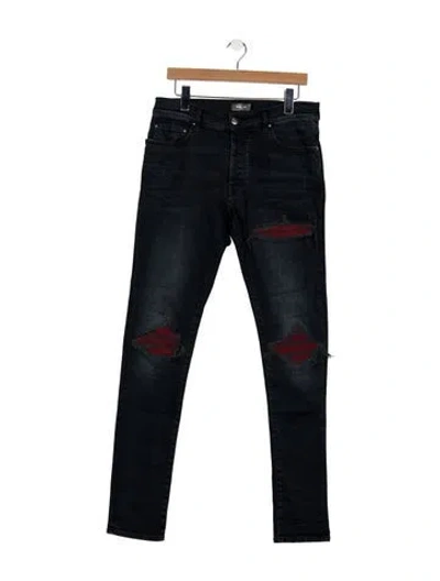 Pre-owned Amiri Skinny Jeans In Blue