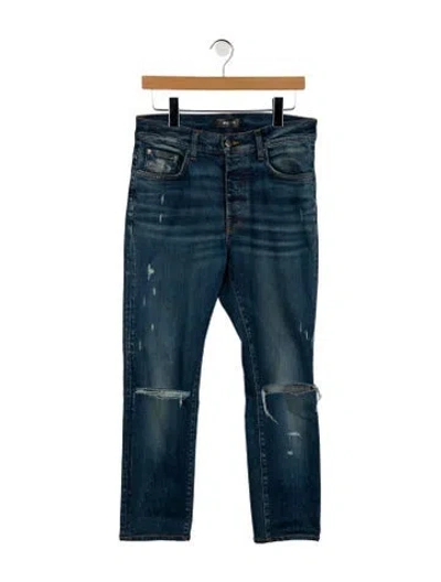 Pre-owned Amiri Skinny Jeans In Blue
