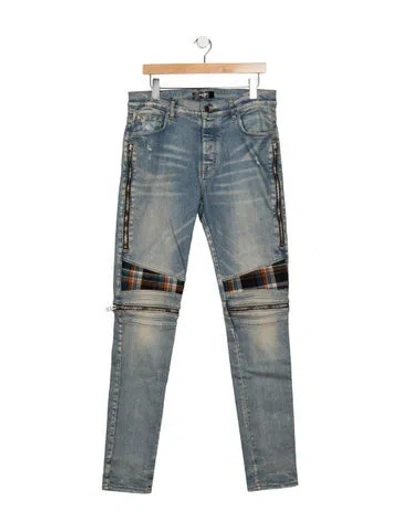 Pre-owned Amiri Skinny Jeans In Blue