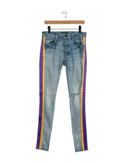 Pre-owned Amiri Skinny Jeans In Blue