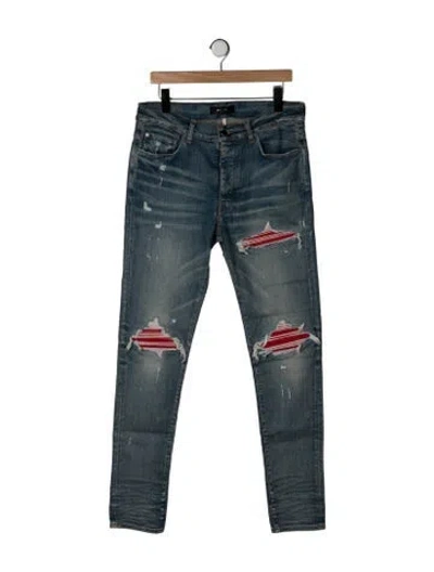 Pre-owned Amiri Skinny Jeans In Blue
