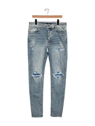 Pre-owned Amiri Skinny Jeans In Blue