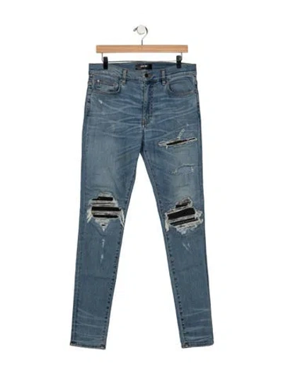 Pre-owned Amiri Skinny Jeans In Blue