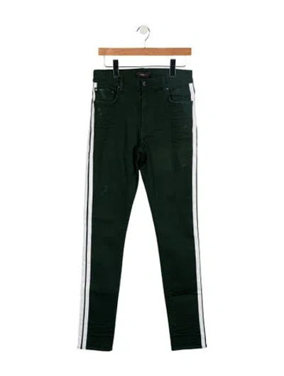 Pre-owned Amiri Skinny Jeans In Green