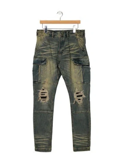Pre-owned Amiri Skinny Jeans In Green