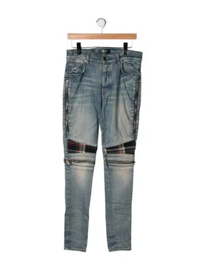 Pre-owned Amiri Skinny Jeans In Green