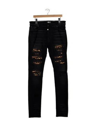 Pre-owned Amiri Skinny Jeans In Multicolor