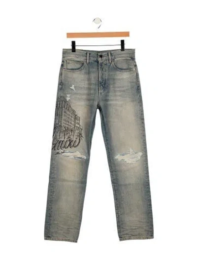Pre-owned Amiri Skinny Jeans W/ Tags In Blue