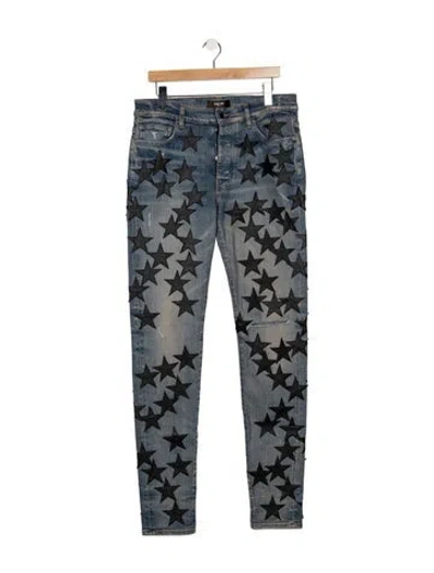 Pre-owned Amiri Skinny Jeans W/ Tags In Blue