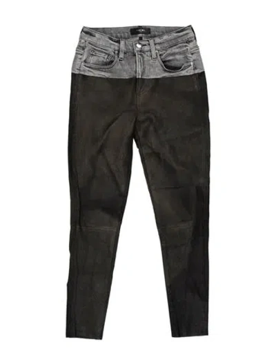 Pre-owned Amiri Skinny Leg Pants In Green