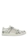Amiri Skel Top Low Sneaker In Bianco