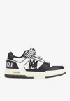 Amiri Men Two-tone Leather And Mesh Ma Skyline Sneakers In Multi