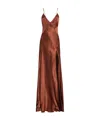 Amiri Sleeveless Dress In Brown