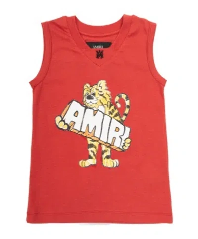 Amiri Sleeveless T-shirt In Multi