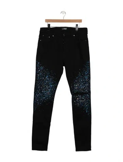 Pre-owned Amiri Slim Fit Jeans In Black