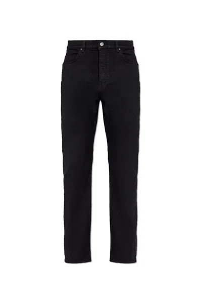 Amiri Mid-rise Slim-cut Jeans In Black