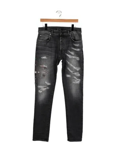 Pre-owned Amiri Slim Fit Jeans W/ Tags In Black