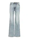 Amiri Slim With Ma Quad Patch Jeans Light Blue In Blue