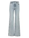 Amiri Slim With Ma Quad Patch Jeans Light Blue