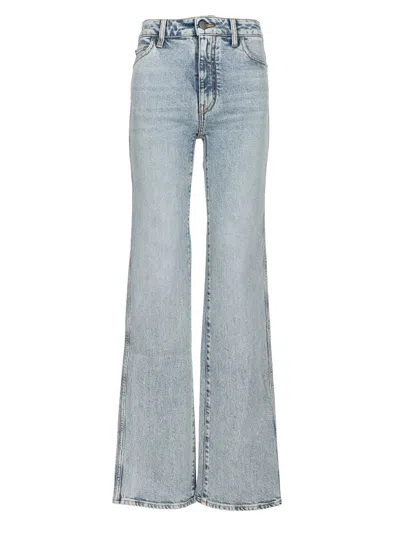 Amiri Slim With Ma Quad Patch Jeans Light Blue