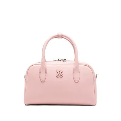 Amiri Smooth Leather Tote Bag In Pink